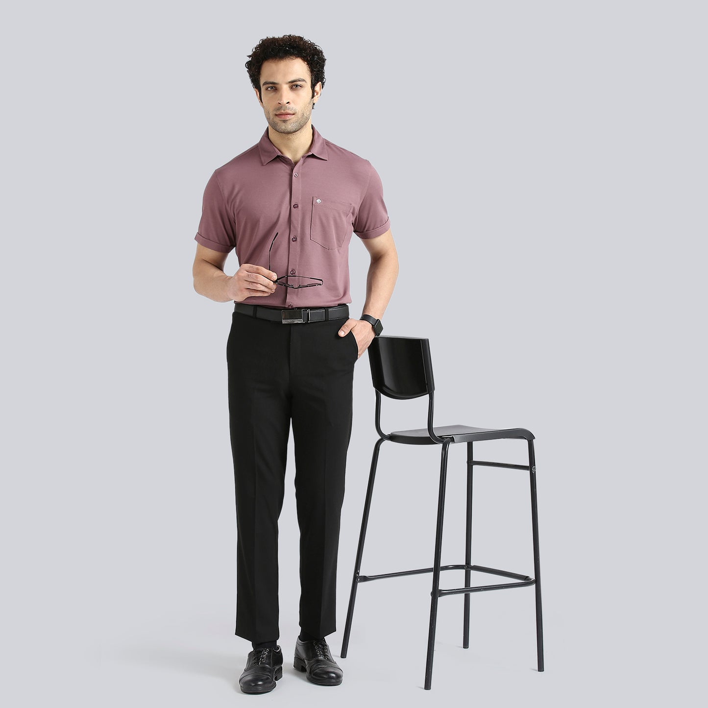 Canyon Rose Comfy Half Sleeves Formal Shirts (with pocket)