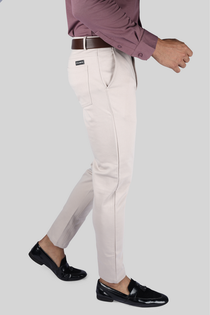 Beige - Flexi Trouser