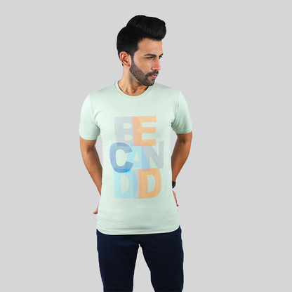 "BE CANDID" Crew Neck T-Shirt