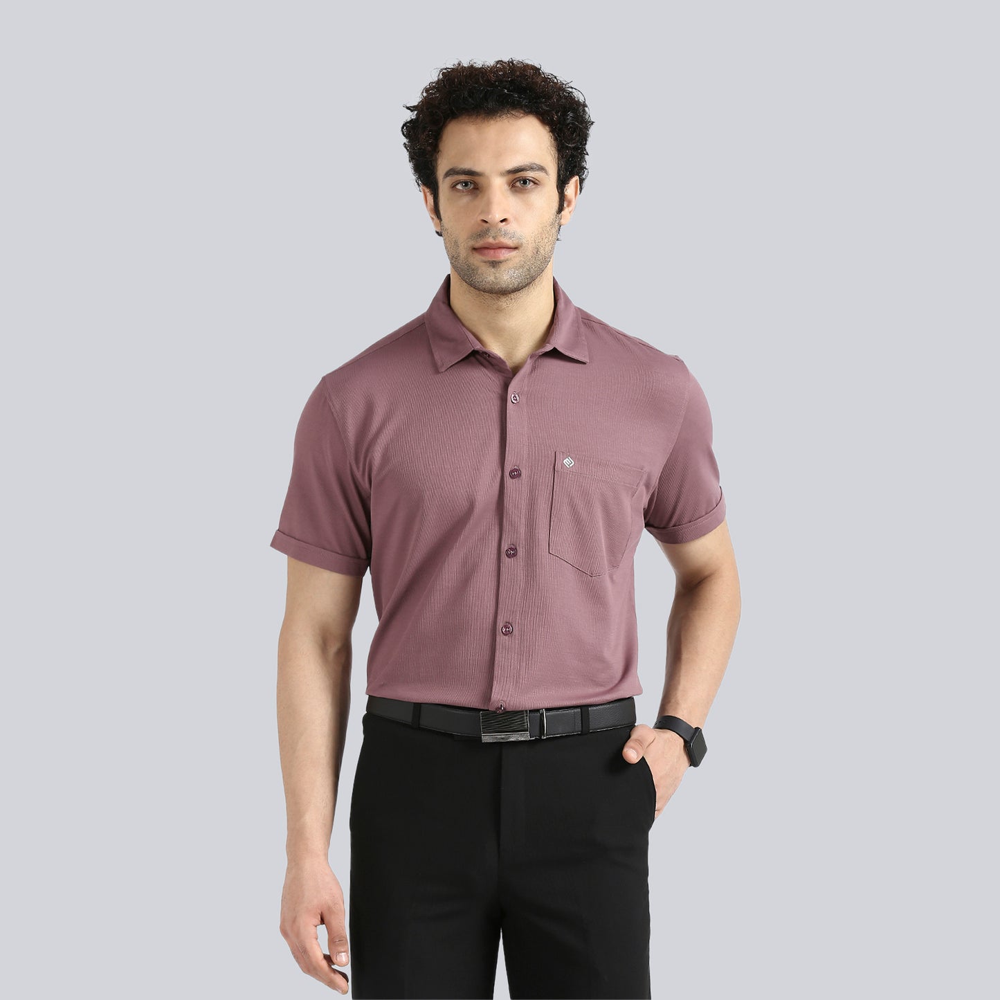 Canyon Rose Comfy Half Sleeves Formal Shirts (with pocket)