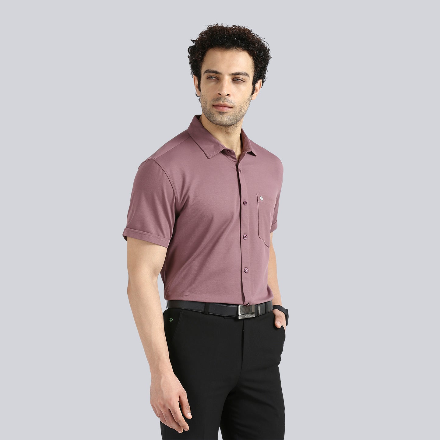 Canyon Rose Comfy Half Sleeves Formal Shirts (with pocket)