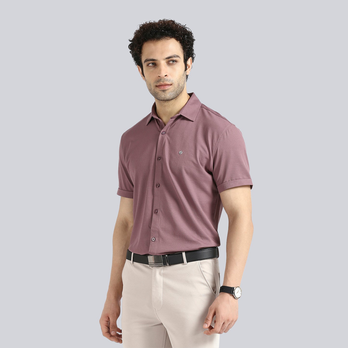 Canyon Rose Comfy Half Sleeves Formal Shirts (without pocket)