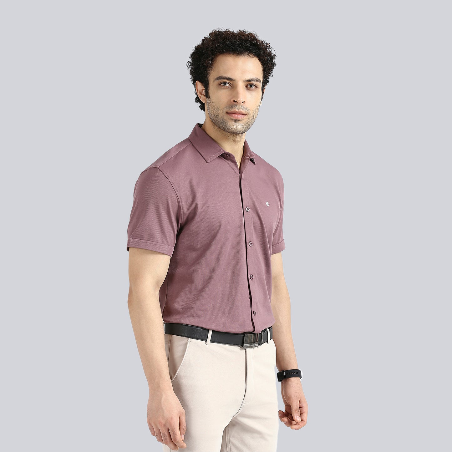 Canyon Rose Comfy Half Sleeves Formal Shirts (without pocket)