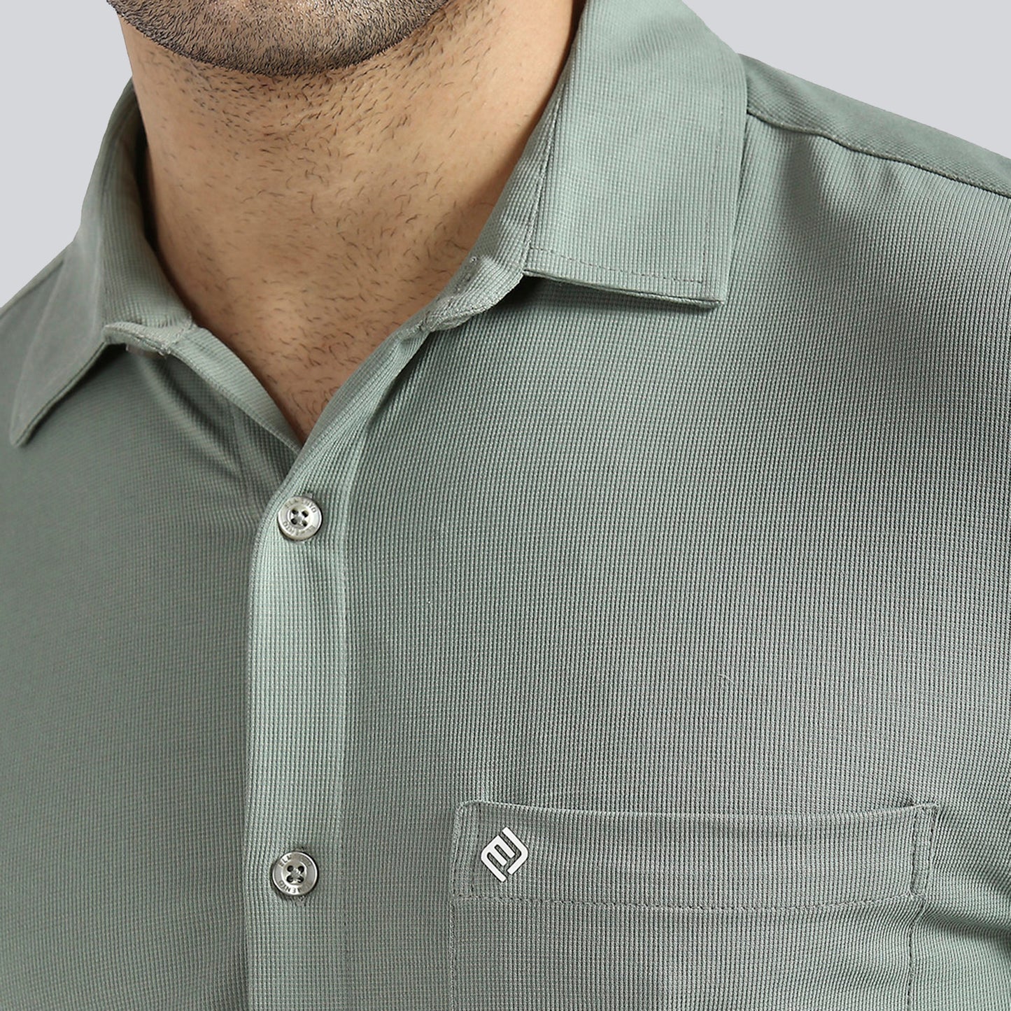 Olive Green Full Sleeve Comfy Formal Shirts