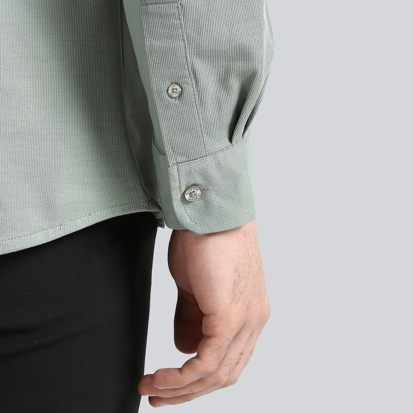 Olive Green Full Sleeve Comfy Formal Shirts