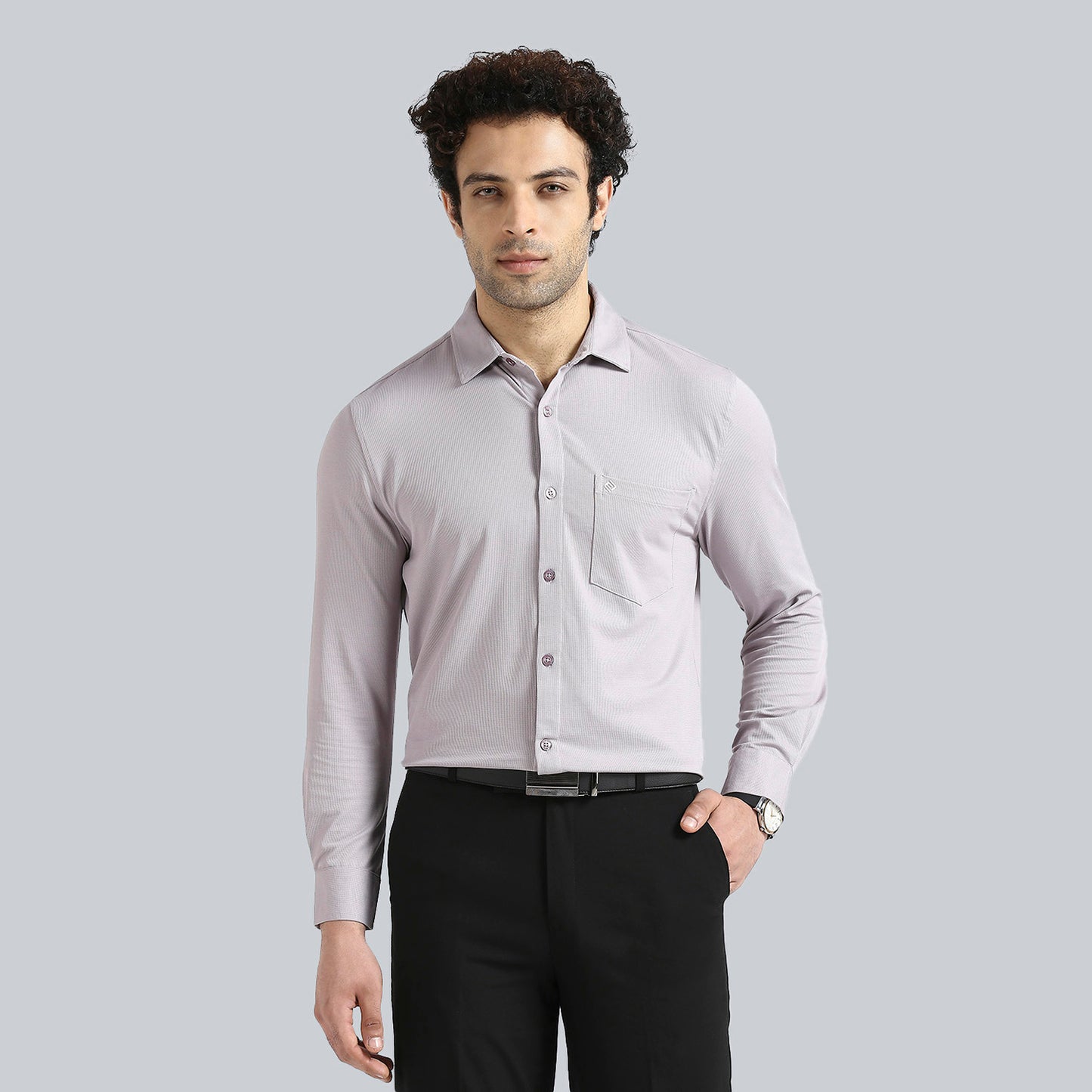 Ultimate Grey Full Sleeve Comfy Formal Shirts