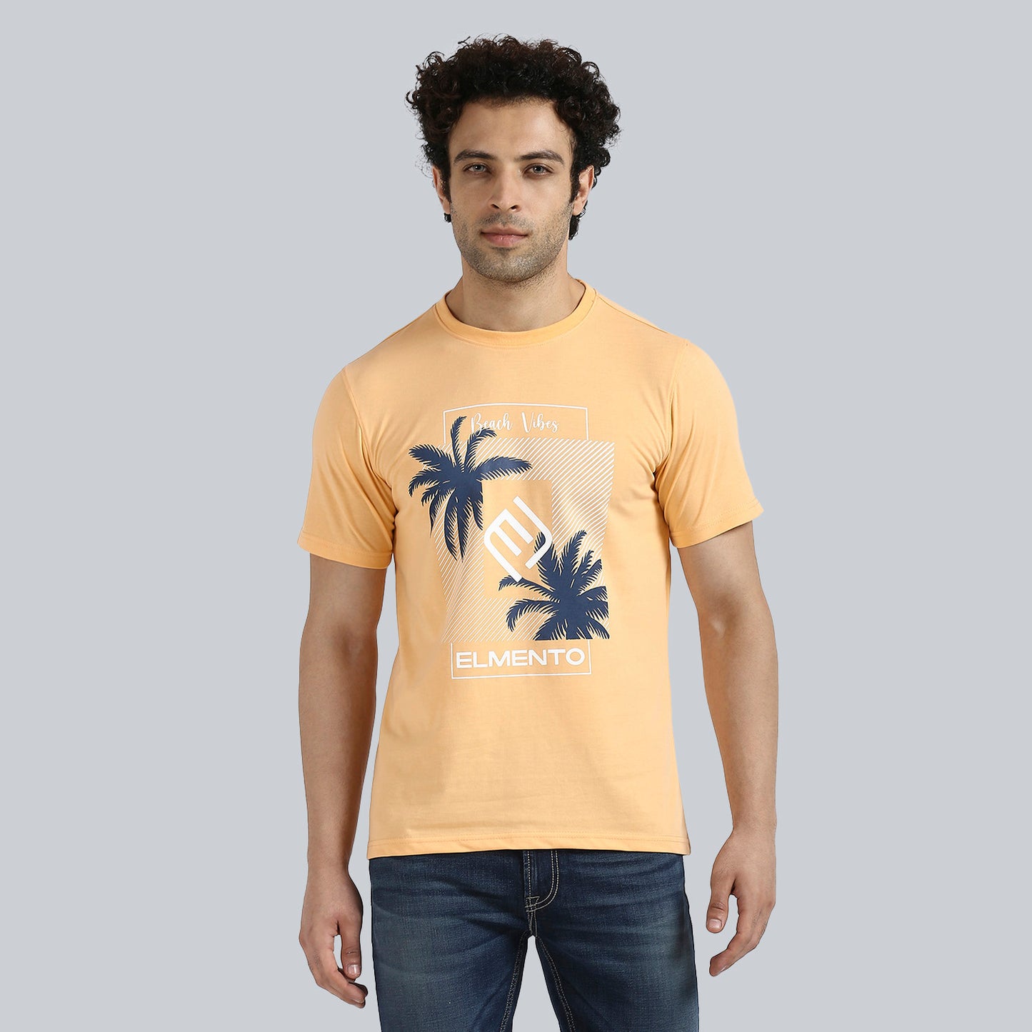 "BEACH VIBES" Crew Neck T-Shirt