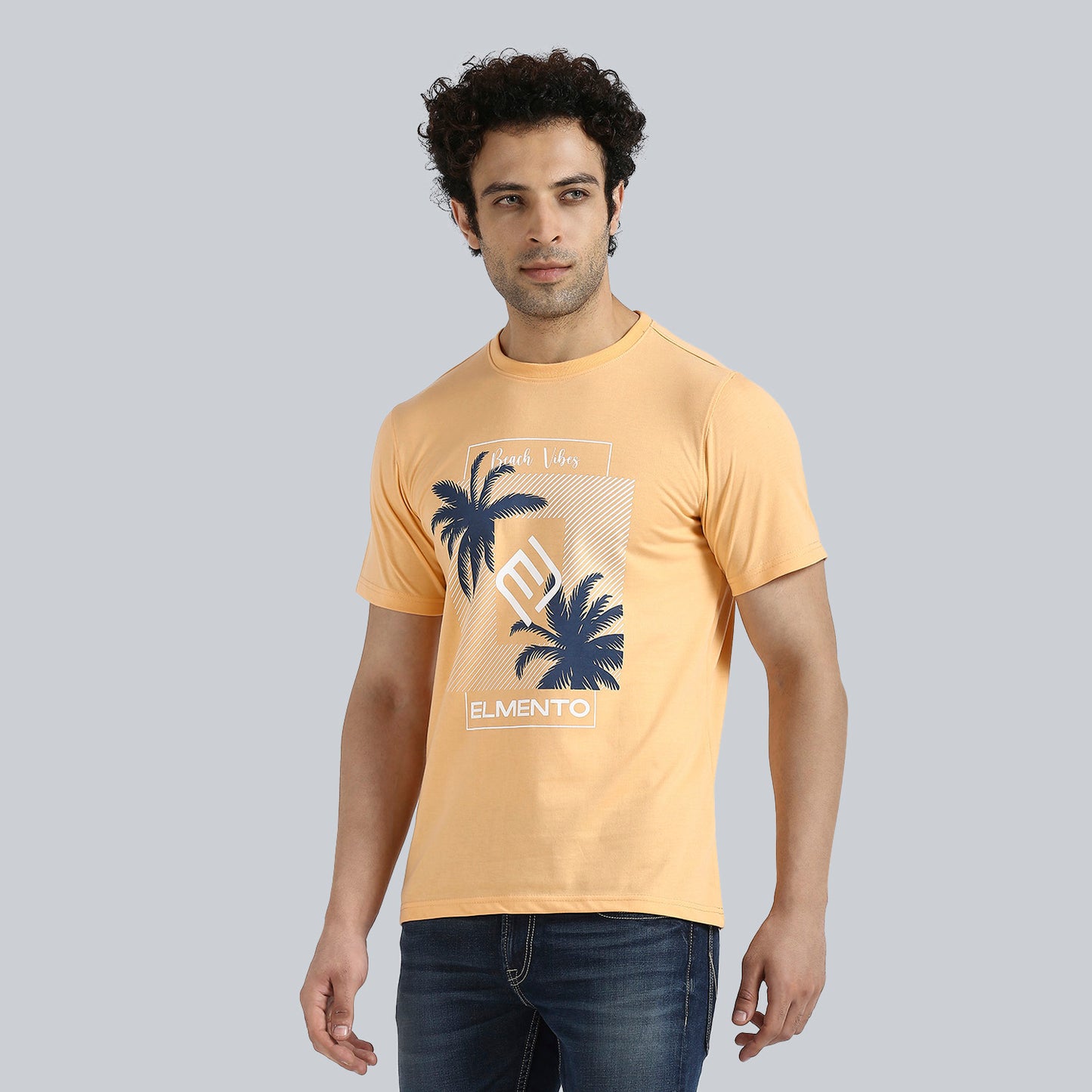 "BEACH VIBES" Crew Neck T-Shirt