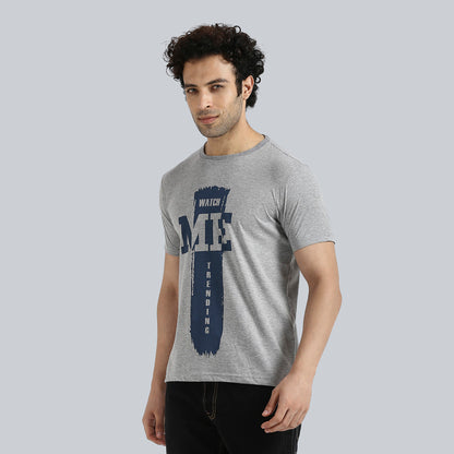 "WATCH ME TRENDING" Crew Neck T-Shirt