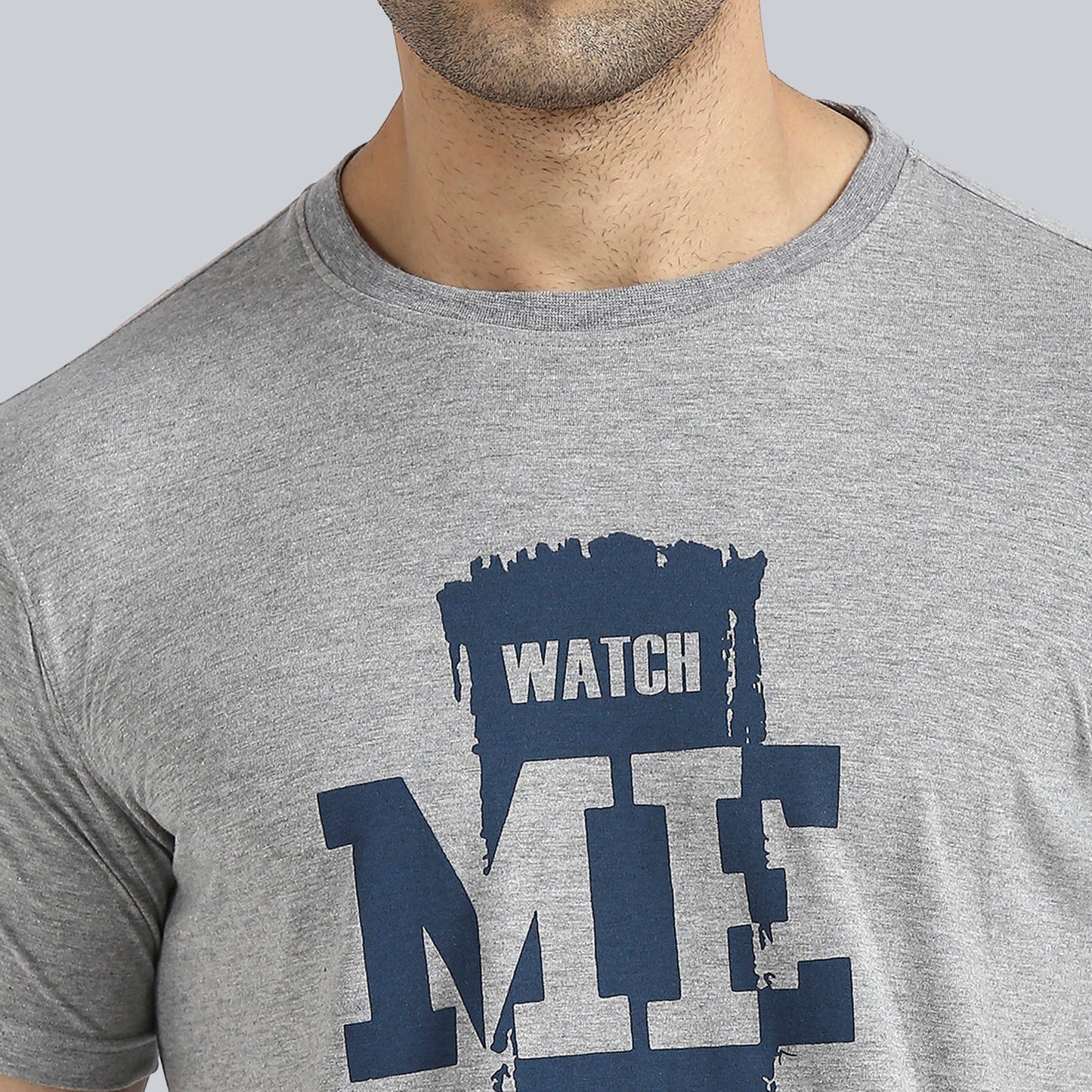 "WATCH ME TRENDING" Crew Neck T-Shirt